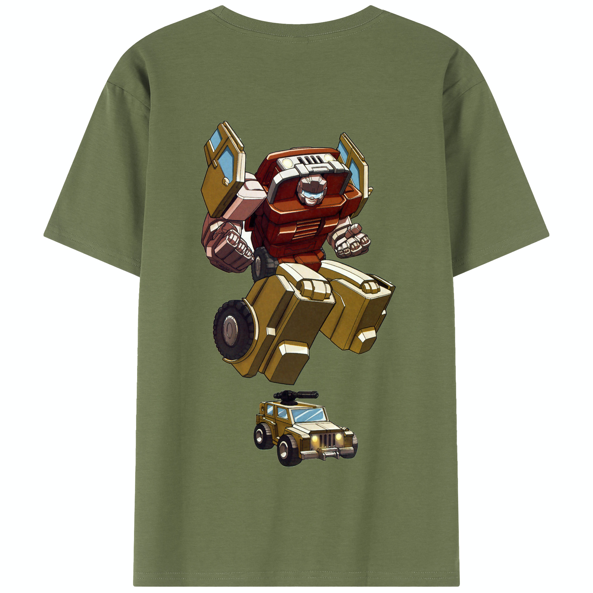 （画像用）  綿100％半袖Tシャツ（背面プリント）